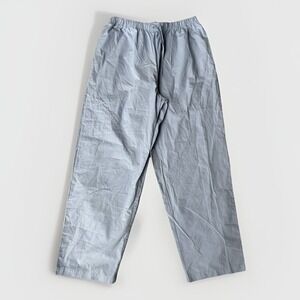 Mate The Label Womens S Blue Boxer Lounge Pants Organic Cotton Sustainable